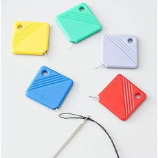 바늘 실꿰기 바늘꿰기 실끼우개 수예용품 부자재 10p, 색상랜덤 10p, 1개