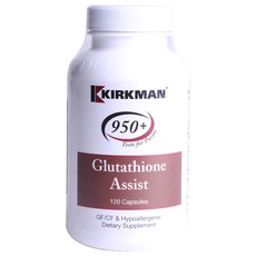 Kirkman 柯克曼集團公司 穀胱甘肽輔助, 120入, 1個, 120顆