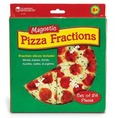[Learning Resources] 자석 피자 분수 세트 Magnetic Pizza Fraction Demonstration Set, 1개