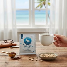 Island Coffee 淺烘焙 小琉球限定版 蜜柑蜂蜜香氣 紅糖尾韻 甜感回甘, 10g, 1箱, 20個裝