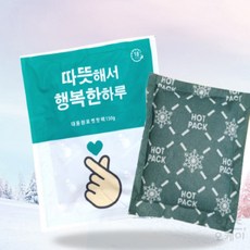 2ndok 대용량 핫팩 150g 1개 보온주머니