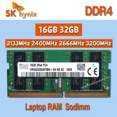 SK 하이닉스 RAM DDR4 노트북 2Rx8 PC4-2133P 2400T 2666V 3200AA SODIMM 16GB 32GB 2133MHz 2400MHz 2666MHz 320, 32GB 3200