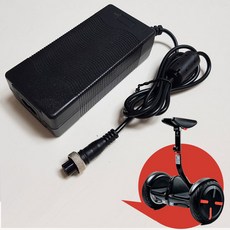 샤오미 나인봇 충전기 미니프로 호환용 63V 1.1A, (54.8V배터리용) 3핀, 1개