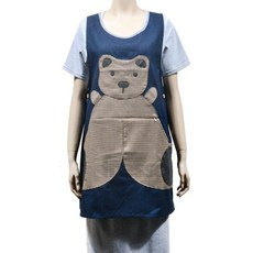 프레소 곰돌이 포켓 앞치마 주간보호센터앞치마