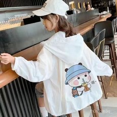 【】防曬衣女款夏季新款防紫外綫長袖超薄學生罩衫騎車防曬服百搭外套 PCUL