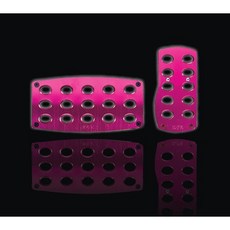 圓夢工廠 Toyota 豐田 INNOVA PREVIA WISH 自排 金屬系踏板 踏板 腳踏板 加油踏板 煞車踏板, 紅色