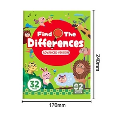 몬테소리 찾기 게임은 시각 능력을 향상시킵니다. 유아 교육 어린이를 위한 다채로운 학습 책, 01 green