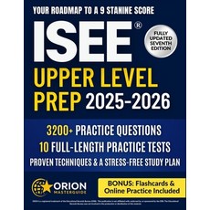 (英文圖書)ISEE(R) Upper Level Prep: The Strategic Guide to the ISEE Upper Level 3 200+ Pra... 平裝版, Independently Published, 英文