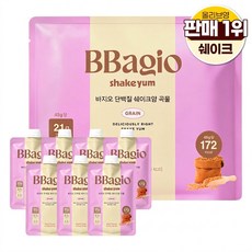 바지오 단백질 쉐이크얌 곡물, 7개, 45g