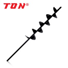 TON 톤 굴착기날 GG40 나선형 드릴 파이프 스크루 전기드릴용 40-75mm, 40mm