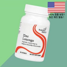 시킹 헬스 아연 징크 로젠지 캔디 15mg 60 Seeking Health Zinc Lozenge Lozenges, 1개