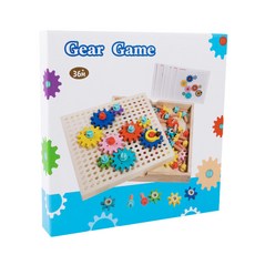 兒童早教齒輪益智玩具, MM1.26-齒輪遊戲, 1個