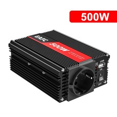 EAFC 2000W 1000W 500W 인버터 보호 AC 탑재 캠핑용 RV 가정용 12V에서 220V로 변환 차량용 기능 다중 파워 정전, 500W EU