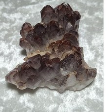 晶棋 紅幽靈晶簇礦物標本，獨特晶體結構擺件, 1個