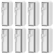 나르왈 프레오 로봇 청소기 1 롤러 브러시 헤파 필터 4개 걸레 패드 사이드 브러시 6개 15팩과 호환되는 교체 부품 액세서리, 1 Dust Bags for Freo X Ultra &