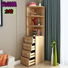 선반 미니 모서리 코너장식장 90 틈새장 60x60x200 캐비닛 장식장 집회 삼각, 11 50 50 170 피칸3단4색좌