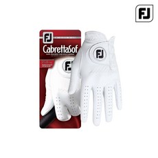풋조이 카브레타소프 남성 골프장갑 아쿠쉬네트코리아, 1개, 화이트