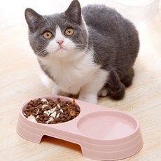 친친 애완용 식기 강아지식기, 블루