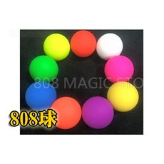 808 MAGIC 魔術道具 一球變四 單顆球, 橘紅色, 1個