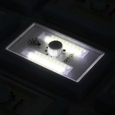 비상조 드레스룸조명 건전지조명 2구 원형디머 SG-4DM07-2065, 색상, 1개