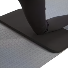 플랭크 팔꿈치 보호 요가 매트 복근 롤러 홈트레이닝 보조 패드, 1개, 블랙