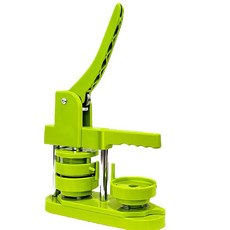 냉장고자석 프레스 세트 만드는기계 100개 그린 굿즈, 회전식본체전용도구몰드포함소모품미포함