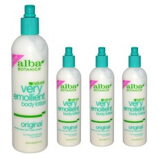 알바보타니카 내추럴 베리 에몰리언트 바디 로션 오리지널, 340g, 4개