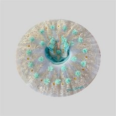 발레복 튜튜 스커트 성인 꽃 소녀 전문 발레 투투 드레스 공주 플래터 팬케이크 백조의 호수 발레리나 무대 댄스 코스튬