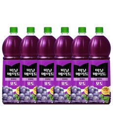 미닛메이드 포도 1.5L X 6개 PET 주스 과일 음료수