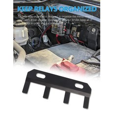 NORTHYUN Tacoma 릴레이 홀더 보조 박스 브래킷 볼트 온 키트 오거나이저 2005-2024 토요타 타코마 4 러너 호환, NORTHYUN Tacoma 릴레이 홀더, 보조 박스