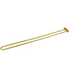 뷰티샵파티션 U자형 크림화이트 피부샵 미용 프레임, 골드 2m