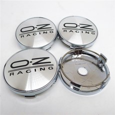 4pcs 60mm OZ 레이싱 자동차 휠 센터 허브 림 캡 스타일링 커버 56mm 엠블럼 배지 액세서리, C × 4개, 4개