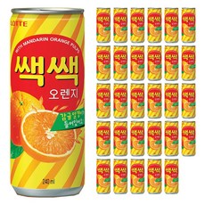 롯데쌕쌕오렌지 240ml x 30 코스트코코리아정품, 30개