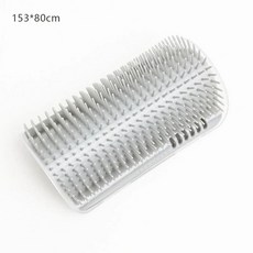 고양이 스크래퍼 모양 코너 영국 짧은 털 빗질 얼굴 긁기, 1개, 1. Cat Corner Waster-Grey