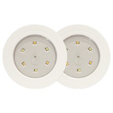 21세기트랜드 LED 충전식 멀티 라이트 2개1세트, LED 충전식 멀티 라이트 2개1세트 화이트