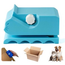 루이 고양이 스크래처 만들기 카드보드 커터 DIY 절단기, 1개, 블루