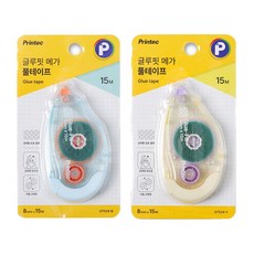 프린텍 글루핏 메가 풀테이프 8mmx15M, 단품, 1개