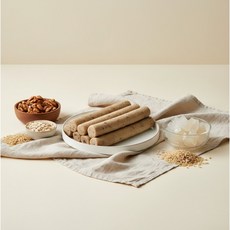 현미귀리곤약가래떡 1kg( 1개 약 100g 200칼로리) 포만감 있는 건강관리 식단관리떡 간식떡 식사대용떡 간편조리떡 무방부제떡 무설탕떡, 1kg, 호두 첨가, 가염