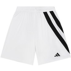 아디다스 주니어 반바지 포르토레 23 쇼츠 블랙-화이트 로고