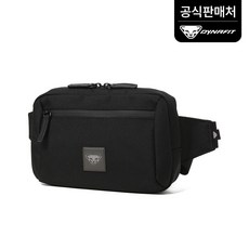 [다이나핏 공식] 공용 올라운드 힙색 스포츠 가방 YUA23B21Z1, YUA23B21Z1(블랙)/FREE, Black, 1개