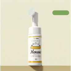 溫和配方寵物清潔慕斯，深層清潔毛髮，呵護寵物皮膚, 白色, 1個