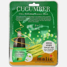 마리에 울트라 하이드레이팅 에센스 마스크팩 오이, 1개, 20g