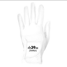 Fit39 高爾夫手套, 白白,單只／戴左手, 1個