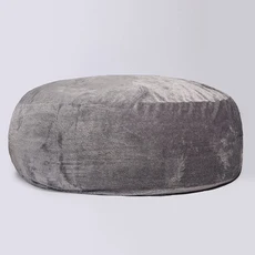 대형소파 사무실소파 휴식용 흰색 우아한 셰르파 패브릭 두 사람 좌석 거대한 인조 모피 초대형 콩 가방 의자 매우 큰 거품 주머니, 10)grey 183x90cm