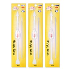 소아21 코끼리 뺑코3 유아용 콧물흡입기, 3개