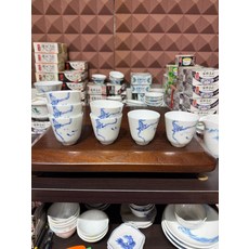 早期手繪青花蓮蓬品茗杯一組, 商品主圖, 1個