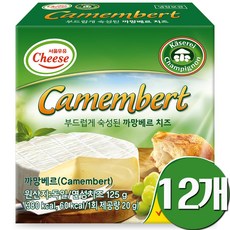 TOINOU 토이노우 까망베르치즈 레드팔레지엉, 125g, 12개