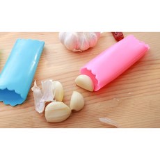 矽膠剝蒜器 蒜頭去皮神器 快速剝蒜器 家用廚房小工具, 1個
