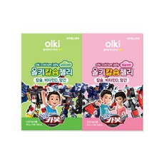 올키X헬로카봇 칼슘젤리 샤인머스켓 15포+복숭아맛 15포 (총 30포)