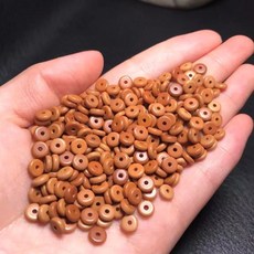 天然橄欖核隔片 墊片 散珠 DIY配件, 橄欖核6x2mm隔片10片 直徑x厚度, 1個